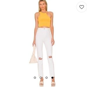 Rolla’s Dusters High rise slim straight Layla‎ white 27